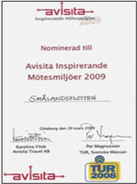 Smålandsflotten nominerades till en inspirerande mötesmiljö